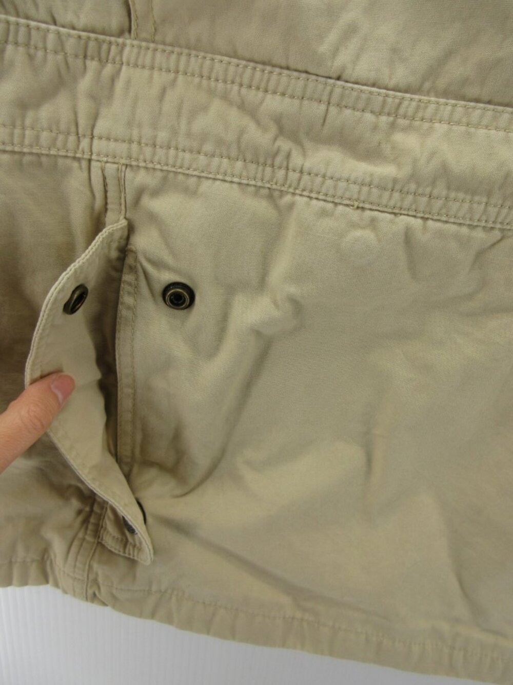 VTG Timberland Jacket Small Weathergear Barn Chore Leather Collar * - Picture 14 of 16